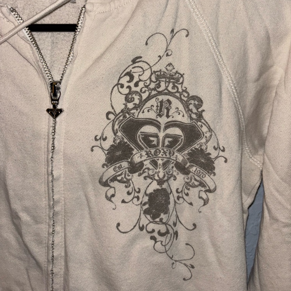 Vintage Roxy zip up - Picture 3 of 5